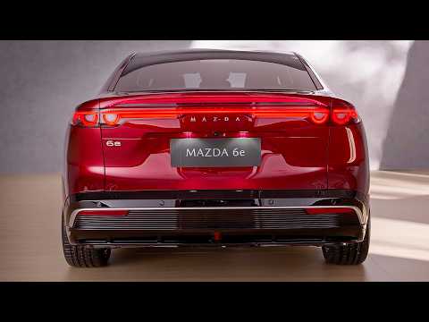 Mazda 6e الجديدة سيارة سيدان كهربائية تتفوق على Tesla Model